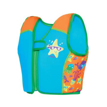 Kids Swimsure Jacket Bright Blue/Orange, 4-5 Years/18-25 kg
