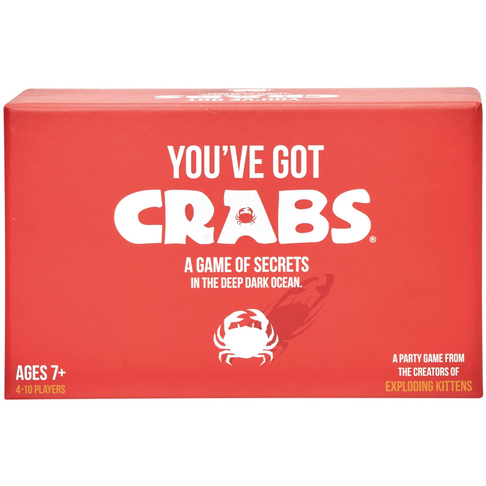 You've Got Crabs by Exploding Kittens - Card Games for Adults Teens & Kids - Fun Family Games for 12 years +