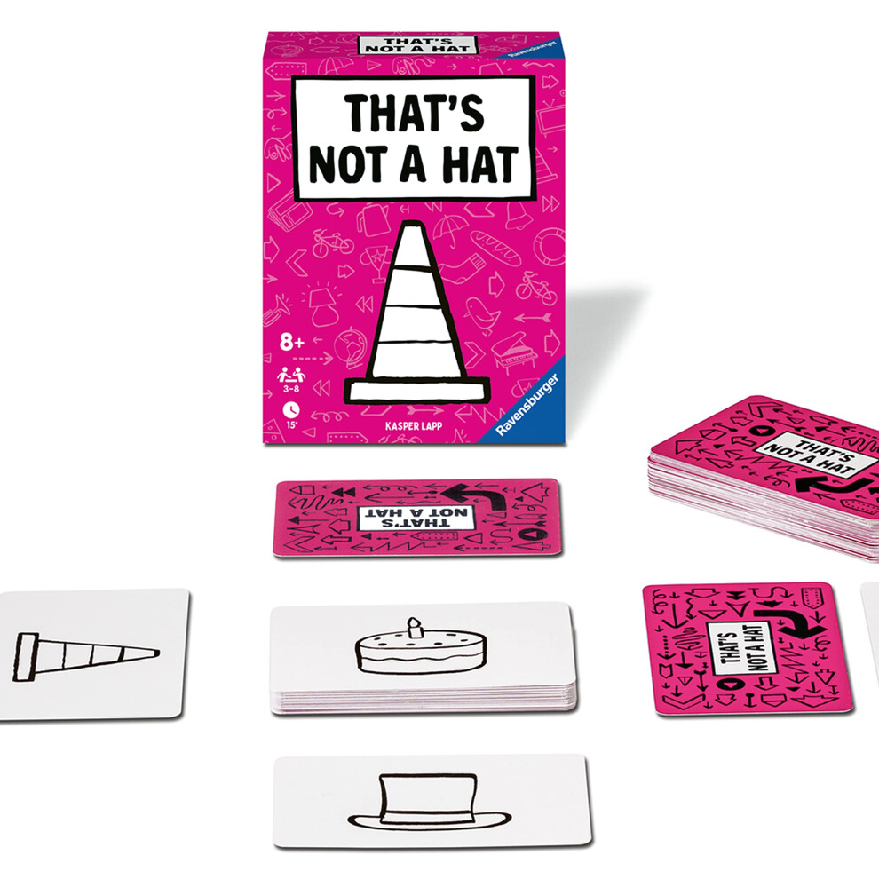 That's Not a Hat - Party Games for Kids and Adults Age 8 Years Up - 3 to 8 Players