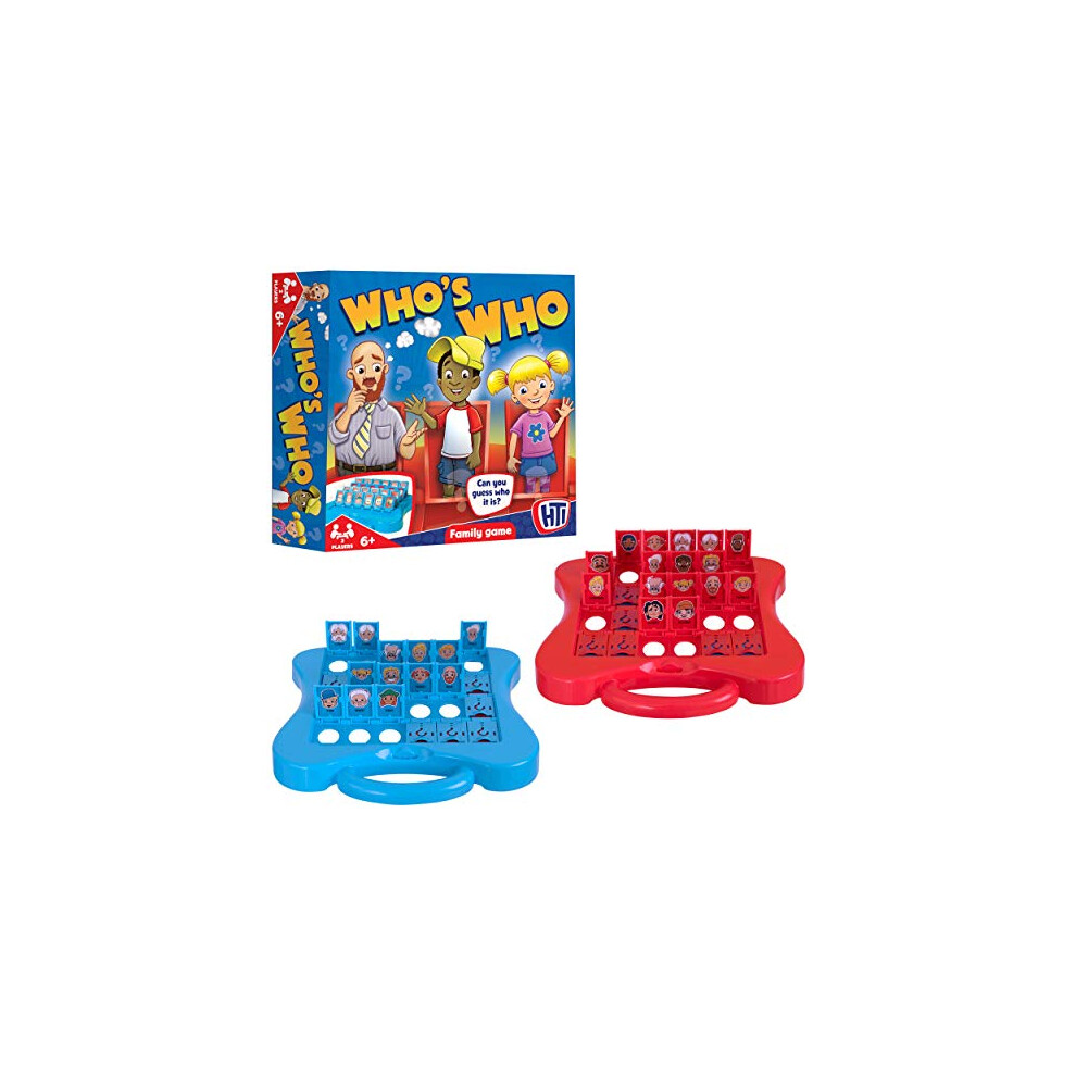 Toys Traditional Games Who's Who Board Game Fun For All Kids Boys and Girls