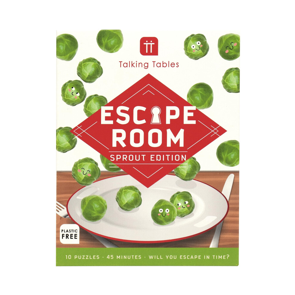 Zdjęcia - Gra planszowa talking tables Talking Stable o tematyce swiatecznej Dzieci Escape Room Game Sprout Edition | Xmas Family Fun Game Tabletop