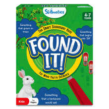 Card Game - Found It Outdoor, Scavenger Hunt for Kids, Girls, Boys, Fun Family Travel Game, Gifts for Ages 4, 5, 6, 7