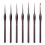 Amazon Detail Paint Brush Set, 7 Count, Brown 8