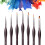 Amazon Detail Paint Brush Set, 7 Count, Brown 4