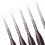 Amazon Detail Paint Brush Set, 7 Count, Brown 2