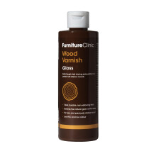 Extra Tough Interior Wood Varnish (500ml, Gloss) - Quick Drying, Water-Based Wood Varnish to Protect All Hard & Soft Wood Furniture, Doors & More