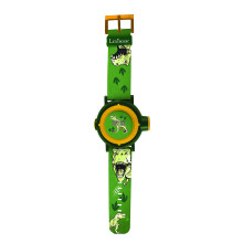 Lexibook, Dinosaur, Adjustable Projection Watch Digital Screen, 20 Images of Dinosaur, for Children, Green, DMW050DINO