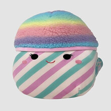 Rare 12-Inch Bevin Rainbow Snow Cone Plush - Add Bevin to Your Squad, Ultrasoft Stuffed Animal Large Plush Toy, Official Kellytoy Plush