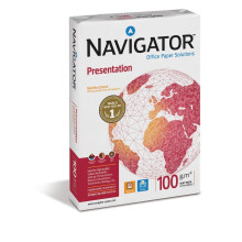 NAV1024 Presentation Paper 100gsm, 500 Sheets per Ream A3, White