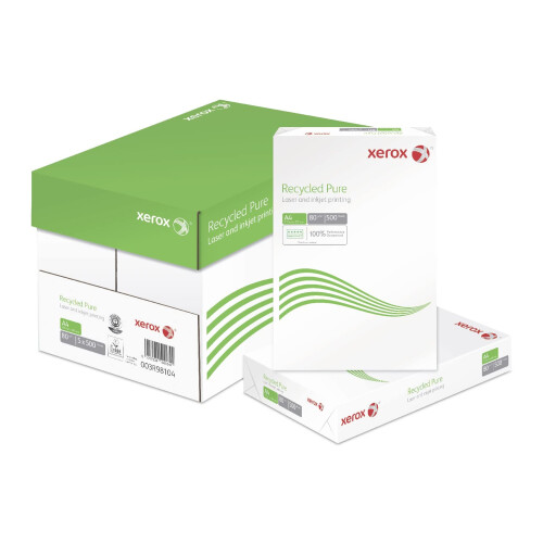 WB Recycled Paper A4 80gsm White