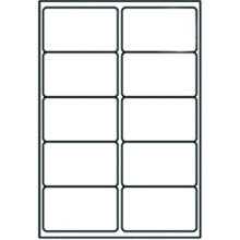 10 Labels per A4 Sheet, 100 Sheets,1000 Labels Total, Self Adhesive Address Mailing Printer Labels–Compatible with Inkjet and Laser Printers –