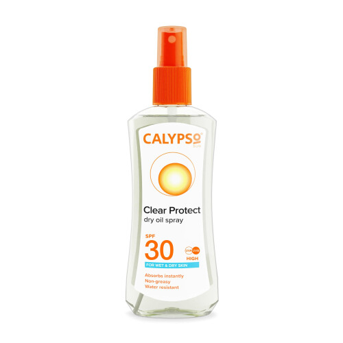 Calypso Dry Oil Wet Skin with SP30