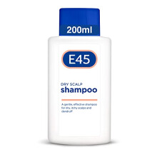 Dermatological Dry Scalp Shampoo 200 ml - E45 Shampoo for Dry Scalp Relief – Dry Scalp Shampoo with Pro Vitamin B5 to Hydrate Hair – for Clean and