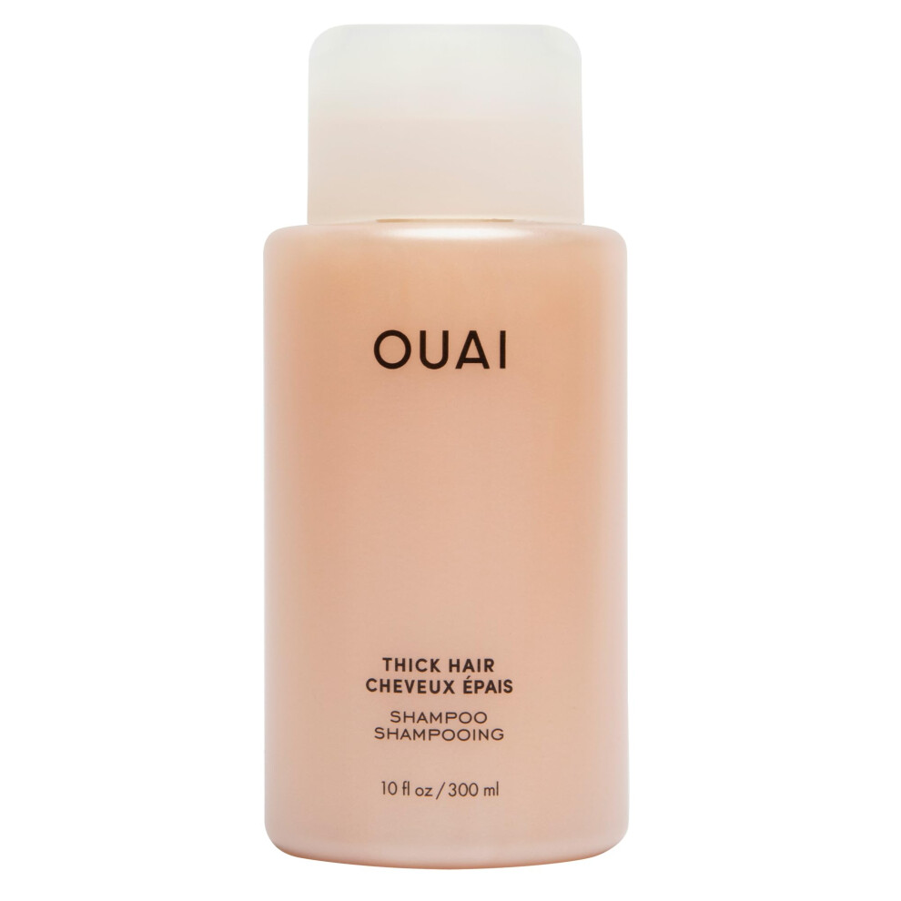 Ouai Thick Shampoo - Moisturizing Shampoo With Keratin, Marshmallow Root, Shea Butter & Avocado Oil For Thick Hair - Strengthens & Hydrates Strands