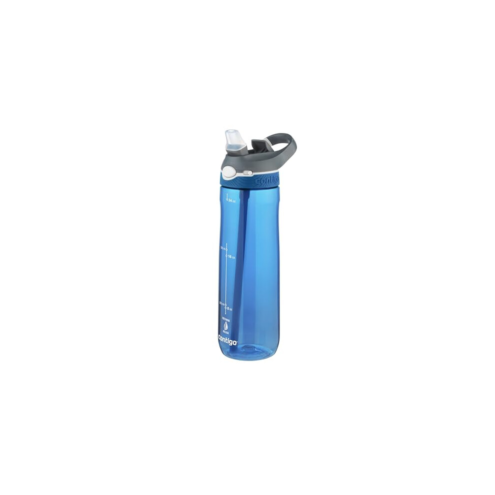 Cortland Autoseal Water Bottle | Large 720ml BPA Free Drinking Bottle | Sports Flask | Leakproof Drink Bottle | Ideal for School, Gym, Bike, Running,