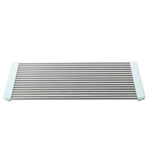 Stainless Steel Roll-Up Cooling Rack – 43xm x 28cm for Cooling Bakes Doubles As Drying Rack