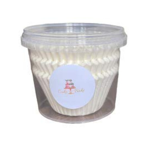 Cupcake Muffin Baking Cases (White, 75)
