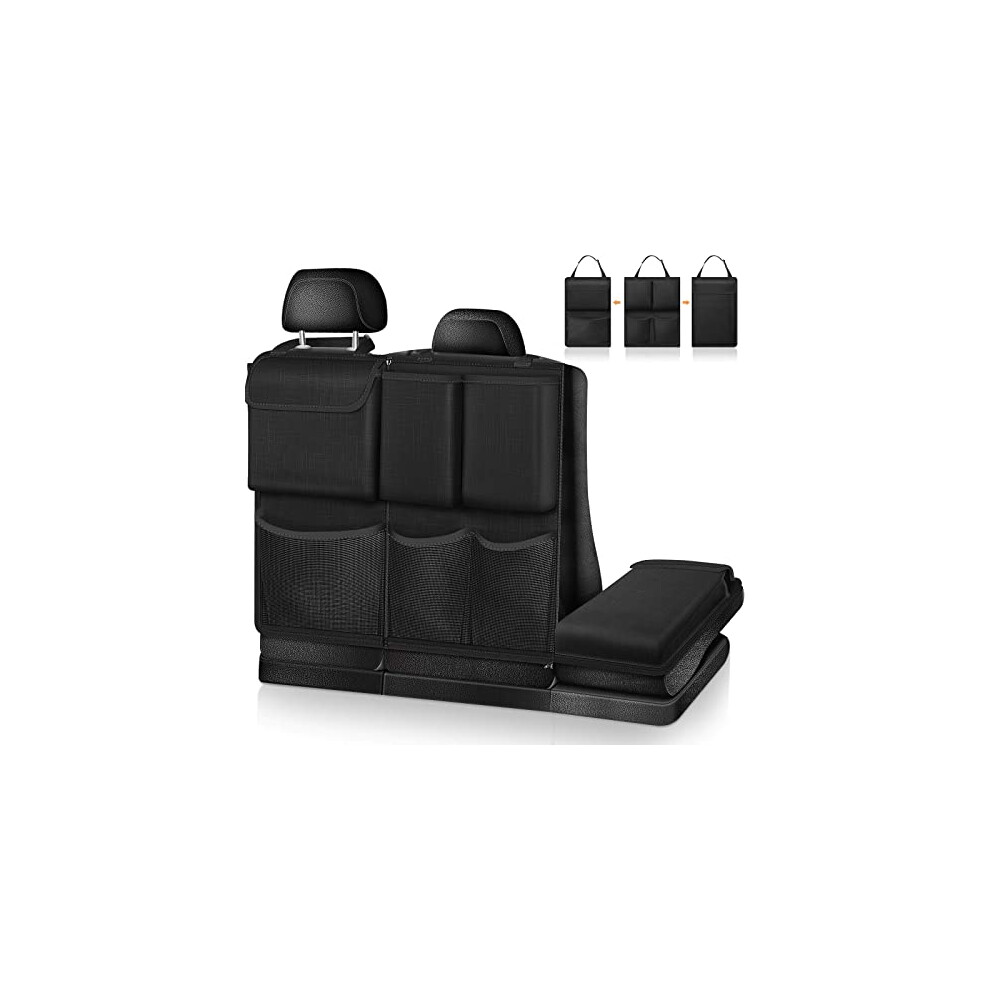 Finpac Car Boot Organiser, Detachable Seat Back Hanging Organisers With Zippers - Car Trunk Tidy Storage Bag, Large Capacity Car Accessories Interior 840173983720