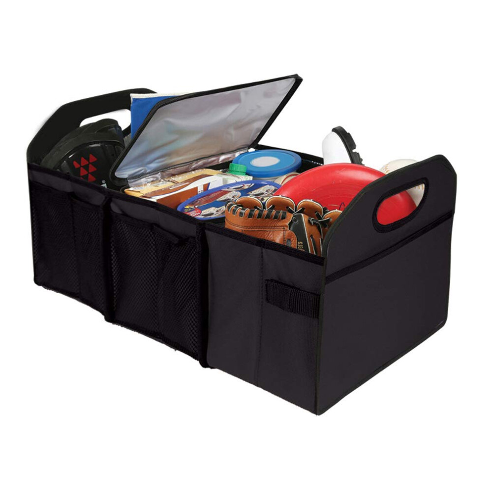 Comfortline Foldable Trunk Organizer - Incl. Cooler Compartment Black 8714767589846