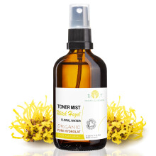Organic Hydrolat Witch Hazel Deep Sleep Pillow Spray. Hamamelis 100% Pure Alcohol Free Pore Cleaner Oily Skin Toner Face Make up Remover Blemish Acne