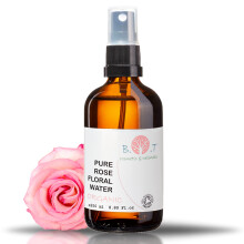 Organic Rose Sleep Pillow Spray | Natural Sleep Aid | Stress and Anxiety Reduction | Promotes Relaxation | Non-Invasive, Easy Use | Improved Sleep