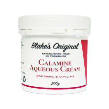 Blake's Original Calamine Aqueous Cream 200ml | Traditional Yorkshire Soothing & Cooling Calamine Lotion