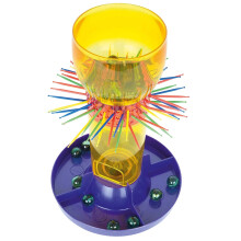 | Marble Mayhem Toy, Traditional Educational Family Game with 30 Marbles and Balancing Sticks for Kids Boys and Girls Ages 5+
