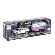 23567 Mini Remote Control Car with Horse Trailer, With Precise 2.4 GHz Control, 1:64 Scale, 14cm in length