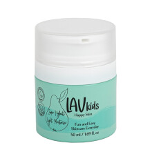 LAV KIDS Super Hydrate Light Hidratante facial com Aloe vera, leo de amndoa doce e manteiga de karit 50ml Creme hidratante suave para crianas