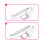 Jelly - Folding Bath Support Seat - White 3