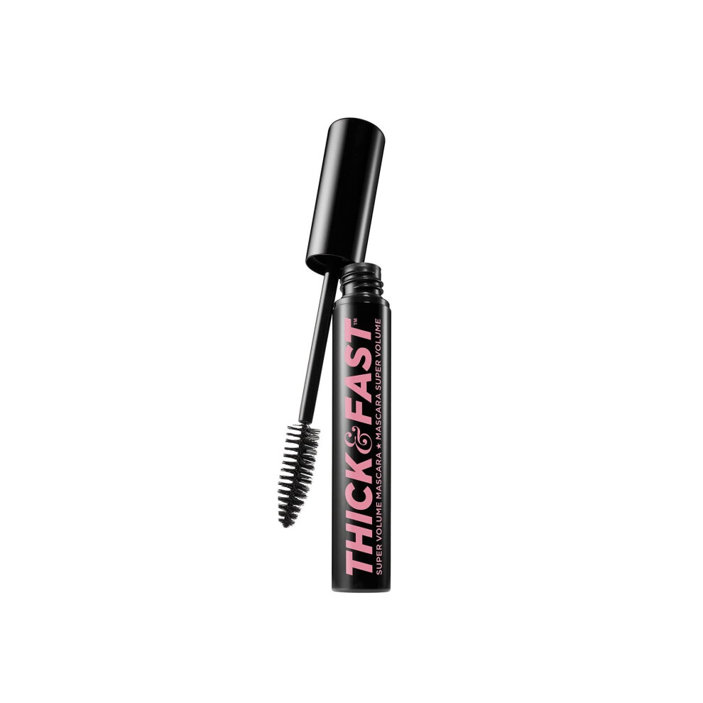 Thick and Fast Mascara Superjet Black.