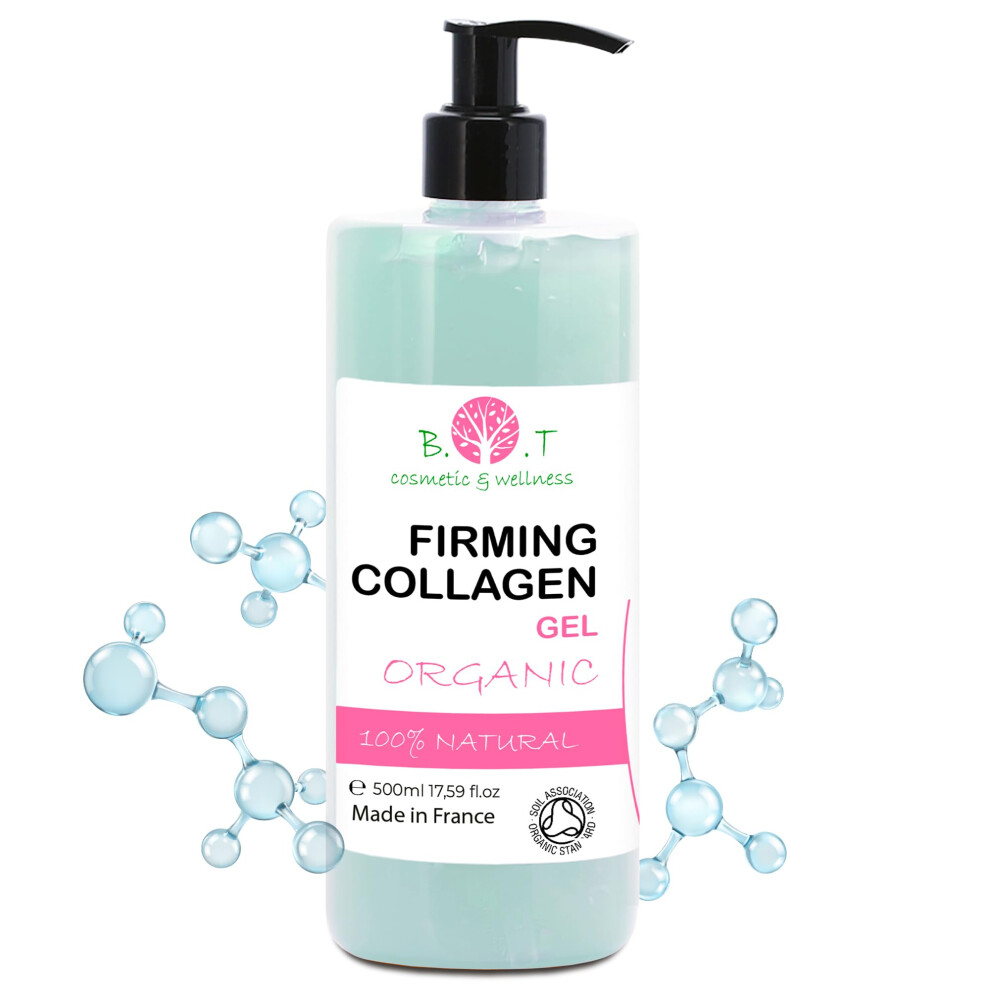B.o.t Cosmetic & Wellness Active Collagen Gel, Expert Formula, All In One, Anti Aging, Skincare, Men, Women, Lifting, Elastin Gel,Acne, Anti Stretch Marks, Natural Beauty, Face