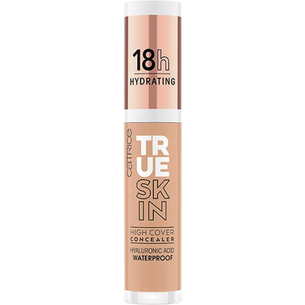 Catrice Cosmetics True Skin High Cover Concealer 18H Hydrating Waterproof Makeup (046 Warm Toffee)