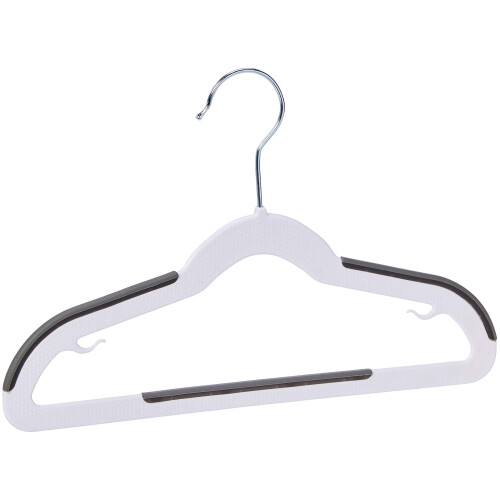 Amazon Plastic Kids Hangers, 30-Pack, White