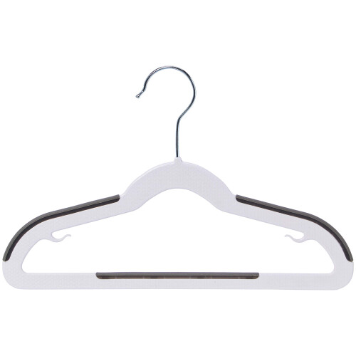 Amazon Plastic Kids Hangers, 30-Pack, White 1