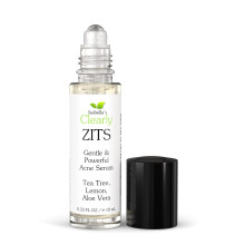 Chiaramente il trattamento con acne naturale di Zits per il viso | Asciugare e nascondere | Risultati rapidi con t e aloe vera | Acne cistica grave