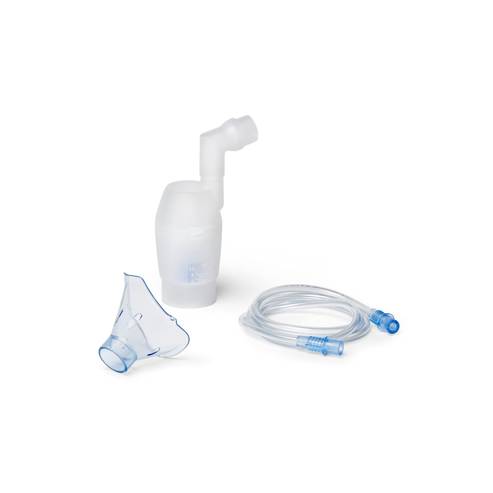 NEB6021 Child Mask Replacement | Aerosol Nebuliser Replacement Set for Omron C102 Total Nebuliser | Child Mask, Air Tube | OMRON Original Accessory