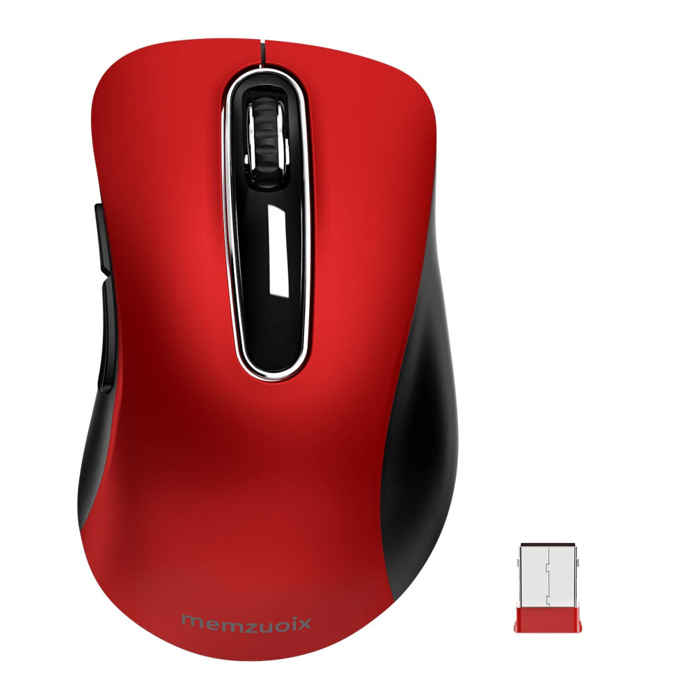 2.4G Wireless Mouse, 1200 Dpi Mobile Optical Cordless Mouse With Usb Receiver, Portable Computer Mice Wireless Mouse For Laptop, Pc, Desktop, Macbook, 791258363268
