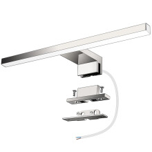 LED Mirror Light Bathroom Mirror Lamp,5W 400LM 30cm Neutral White 4000K, LED Cabinet Light Wall Toilet Lamp IP44 230V Bathroom Mirror Light 300mm,No
