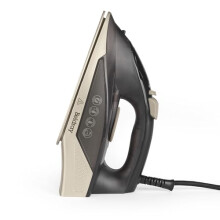BEL01848 2000W Steam Iron – Compact Traditional Iron, Ceramic Soleplate, 230ml Water Tank with Spray Function, 100 G/Min Steam Shot, Variable