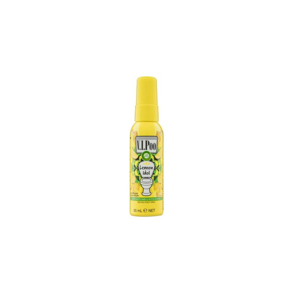 Air Wick| V.I.Poo| Lemon Idol |Pre-Poo Toilet Spray| 55 ml-image-OPC-PFBBMSS-NEW