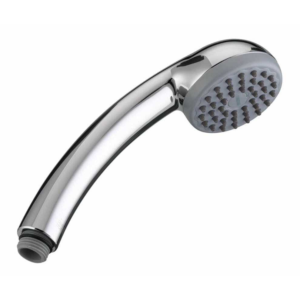 HAND100 C Single Function Rub Clean Shower Handset - Chrome