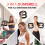 3-in-1 Multifunctional Neoprene Dumbbell/Multi-Usage Dumbbell with Solid Core, Ergonomic Curve,Black 7