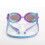Zoggs Racer Titanium Violet Turquoise Mirrored Blue 2