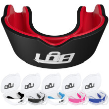 Gum Shield for Rugby, MMA, Hockey, Boxing and More - Premium Multi Layer Slim Fit Sports Mouth Guard - Ultimate Protection for Men and Women (Ages 12+