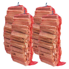 Kiln-Dried Kindling Wood 4 X Bag Eco-Friendly Easy Light Wood Natural Firelighters for Wood Burning Stoves, BBQs, Pizza Ovens, Log Burners