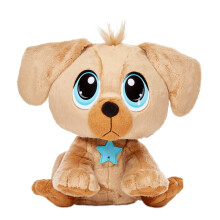 Rescue Tales Animals to Adopt-Golden Retriever-Interactive Soft Toy, Hug, Movement & Sounds - Personalised House, Necklace, ID Tag, Collectable-3+,