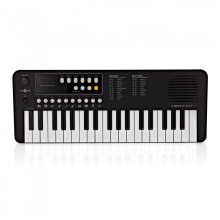 Portable Mini Electric Keyboard Piano with 37 Keys for Beginners (Keyboard only, Black)
