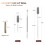 Feather Duster Extendable with Stainless Steel Extension Pole, 100 Inches Extra Long Telescopic Dusters, Microfiber Duster with Bendable Head for 2