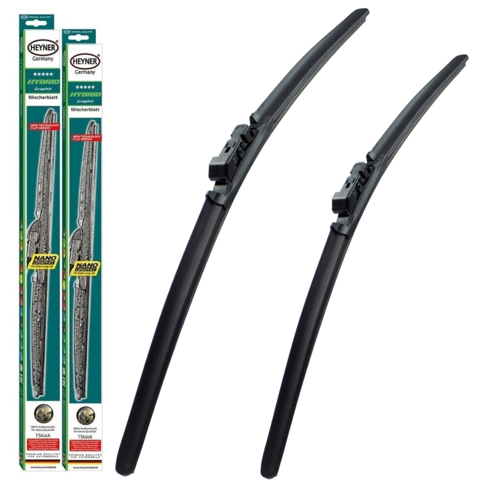 Heyner Wipers Fits Dacia Sandero 2021-On Hybrid Windscreen Wiper Blades Hh2416tlb